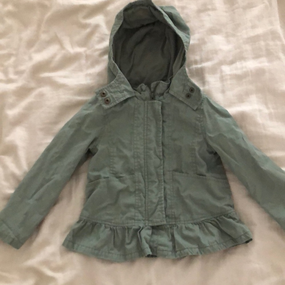 Old Navy Green Ruffle Jacket - Picture 1 of 5